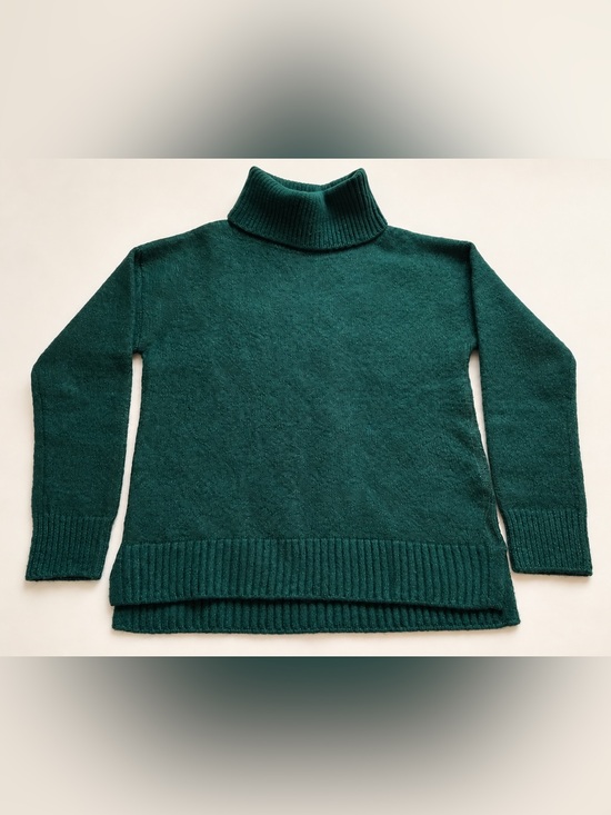 Denver Hayes Sweaters - Denver Hayes Green Turtleneck Sweater Women’s Small